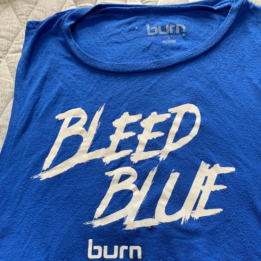 Burnboot Camp - Burn Blue - Five Years Stron - Size M